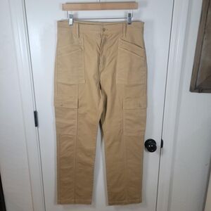 Madewell The Garment Dyed 90s Straight Gorpcore Cargo Pants Size 30 Cotton